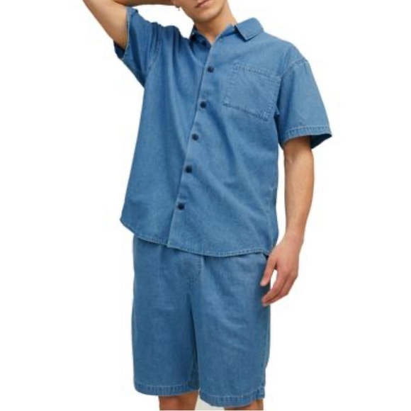 Jack & Jones Men's Leo Chambray Shirt